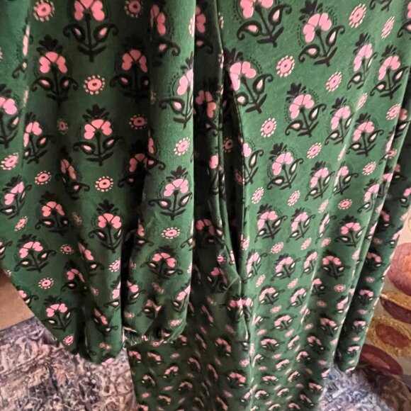 Boden Long Sleeve Jersey Wrap Dress - Picture 4 of 8